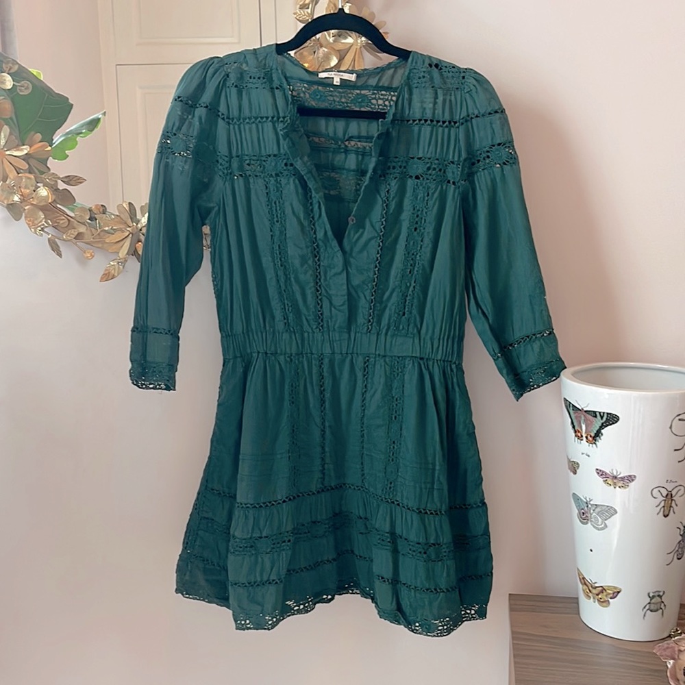 Tularosa Dress Hunter Green XS